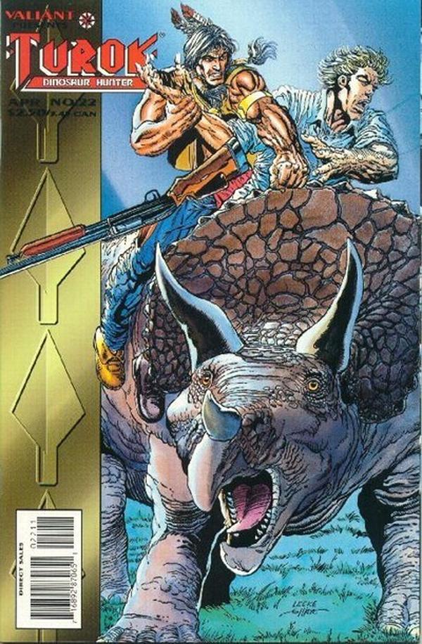 Turok, Dinosaur Hunter (1993) #22 cover