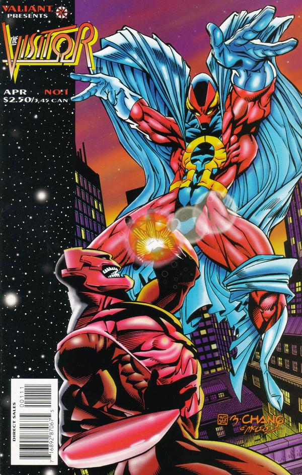 The Visitor #1 cover
