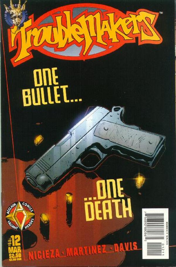 Troublemakers #12 cover
