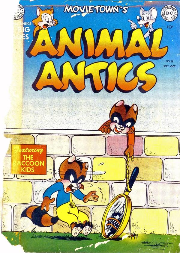 Cover of Movietown's Animal Antics #28