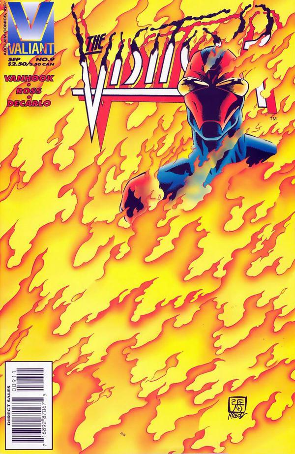 The Visitor #9 cover