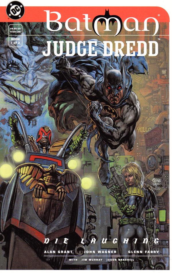 Batman / Judge Dredd: Die Laughing (1998) #1