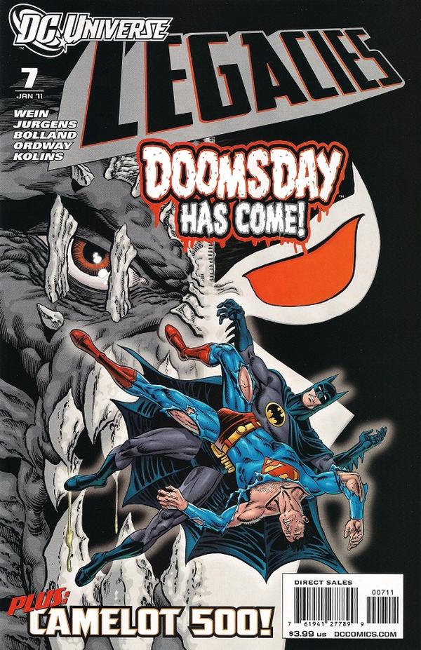 DCU: Legacies (2010) #7 cover
