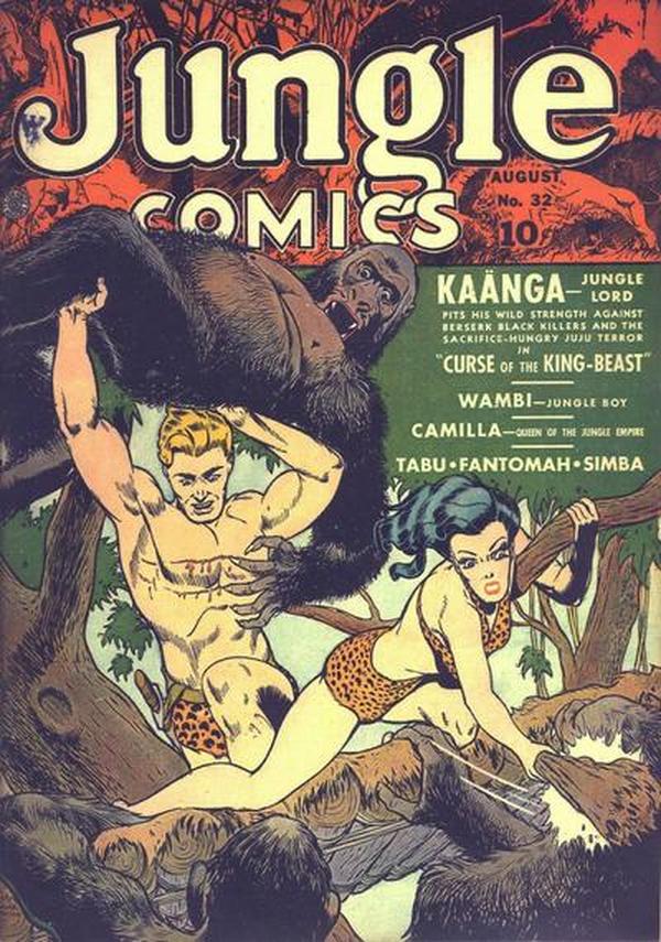 Cover of Jungle Comics #32