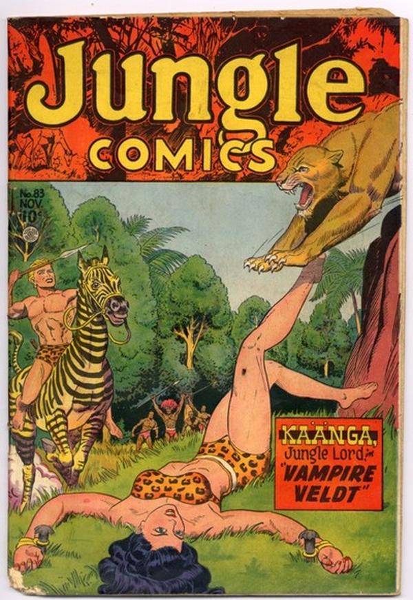 Cover of Jungle Comics #83