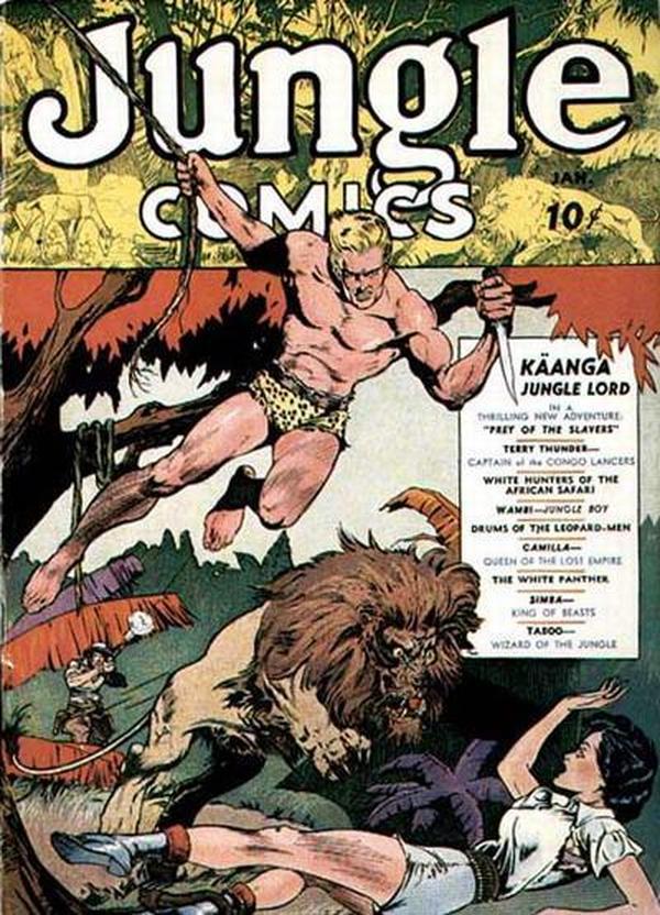 Cover of Jungle Comics #1