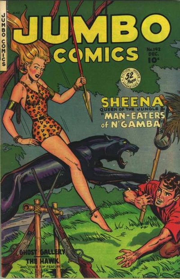 Cover of Jumbo Comics #142