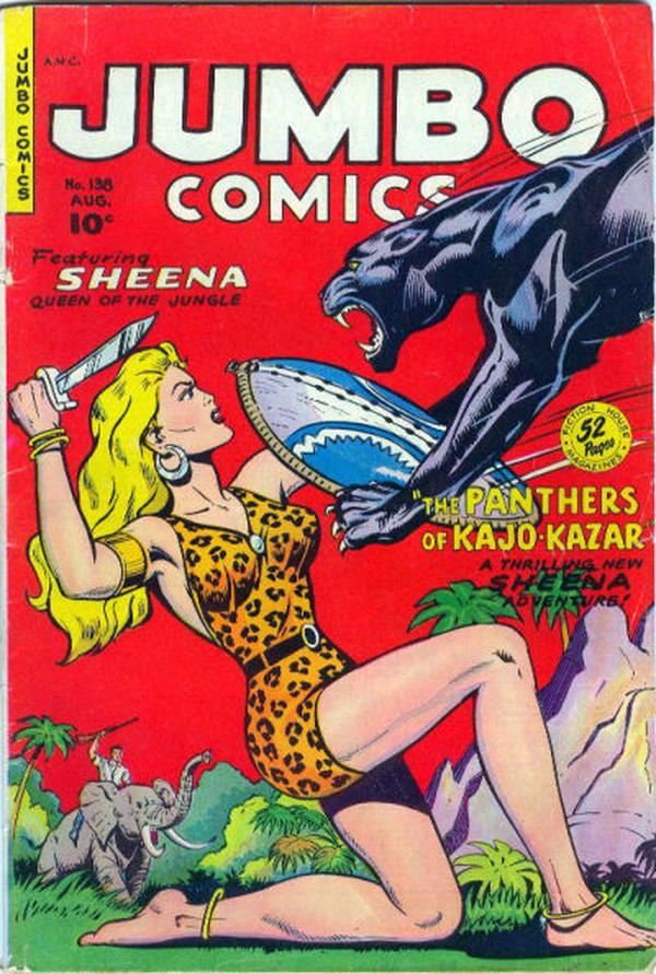 Cover of Jumbo Comics #138