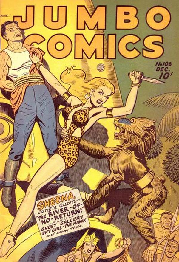 Cover of Jumbo Comics #106