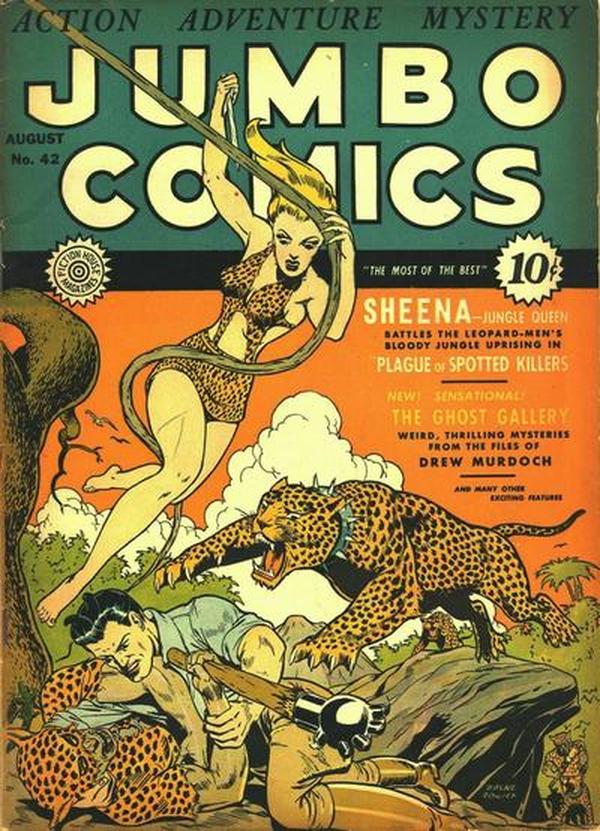 Cover of Jumbo Comics #42