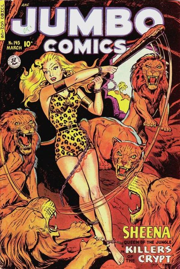 Cover of Jumbo Comics #145