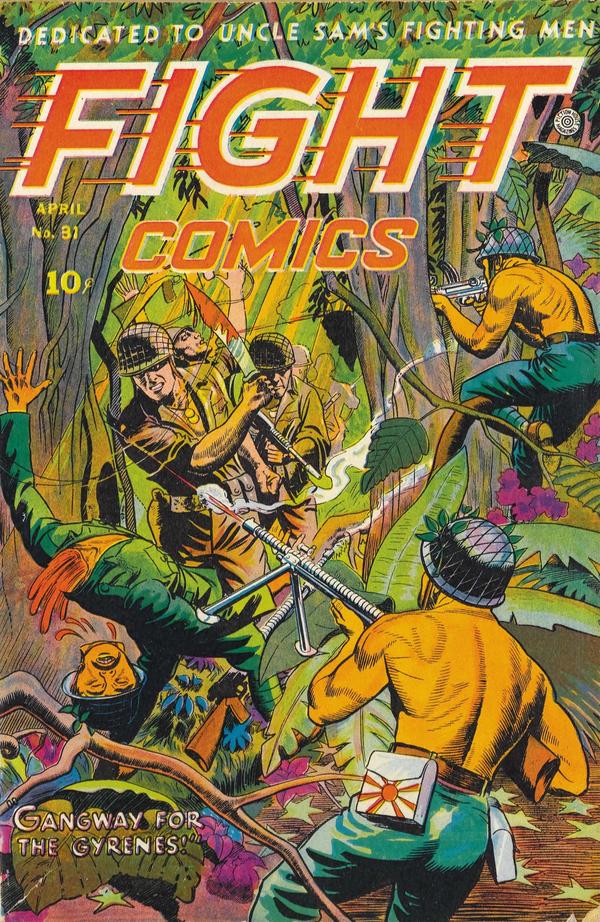 Cover of Fight Comics #31