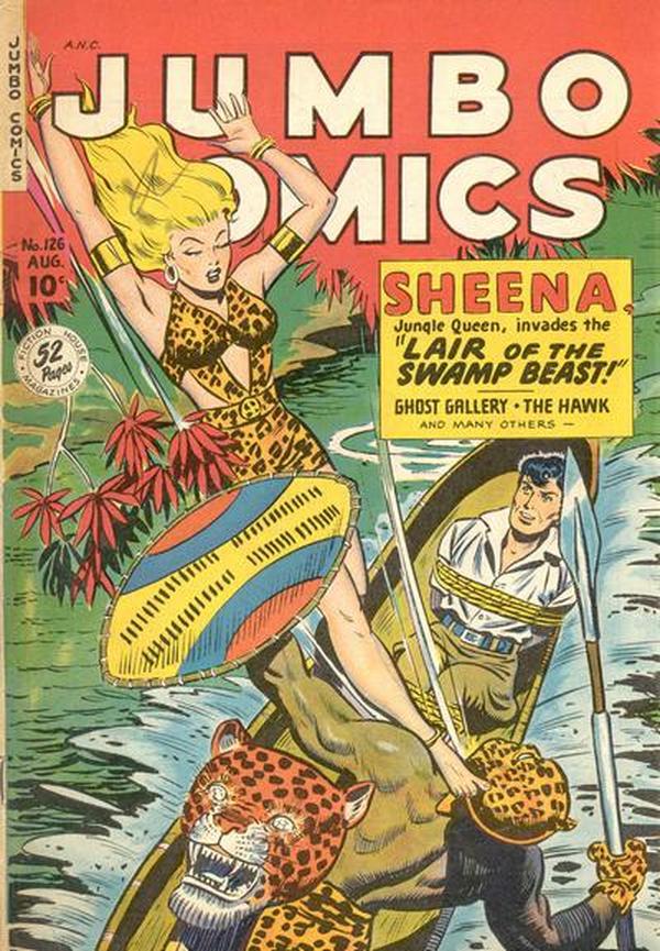 Cover of Jumbo Comics #126