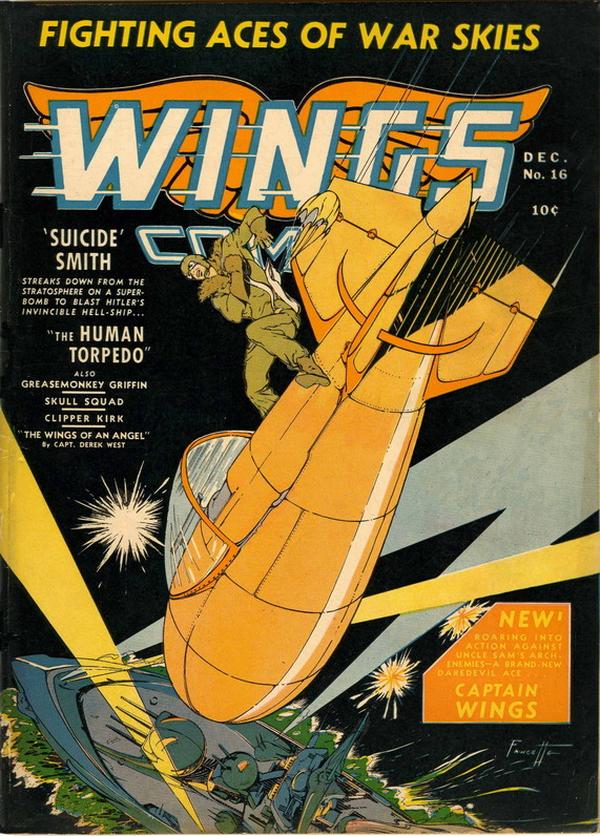 Cover of Wings Comics #16