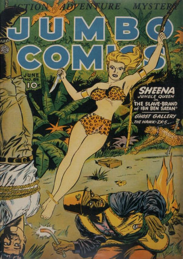 Cover of Jumbo Comics #64