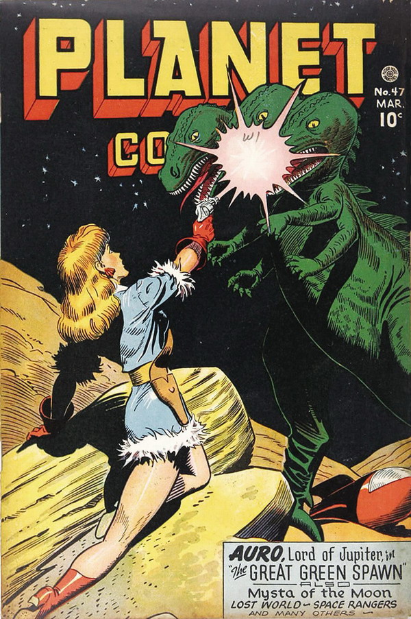 Cover of Planet Comics #47