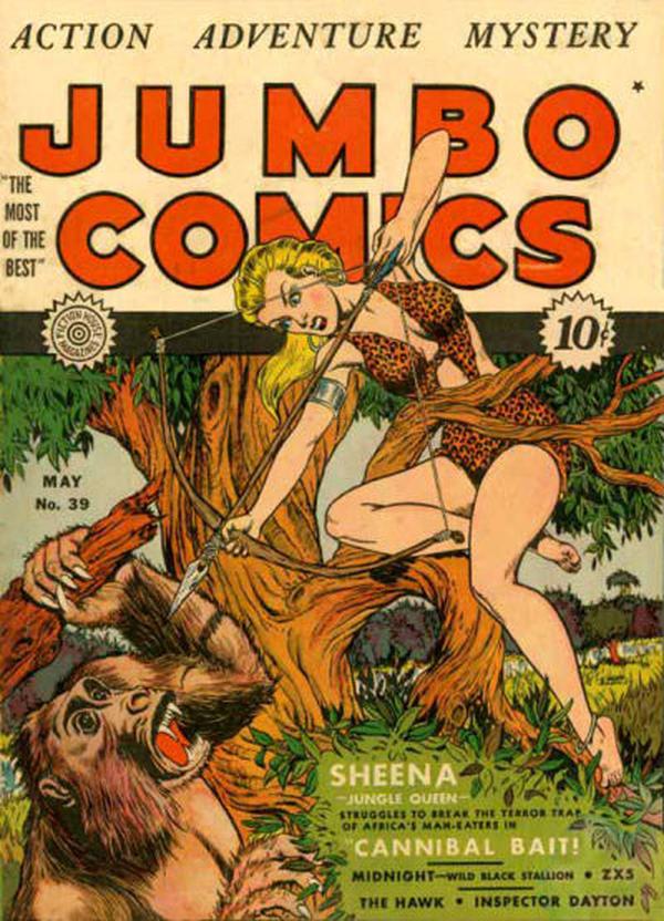 Cover of Jumbo Comics #39