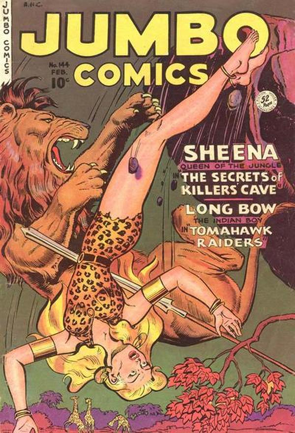 Cover of Jumbo Comics #144