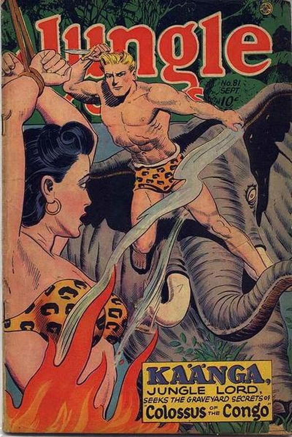 Cover of Jungle Comics #81