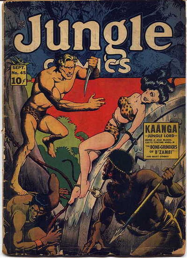 Cover of Jungle Comics #45