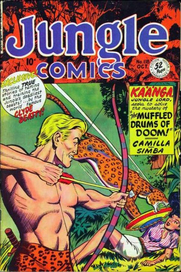 Cover of Jungle Comics #118