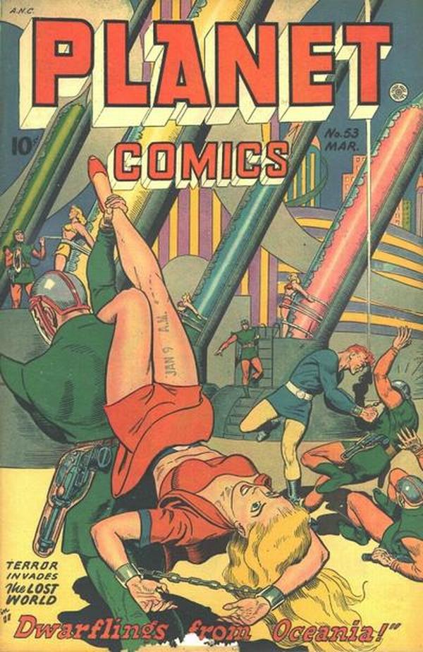 Cover of Planet Comics #53