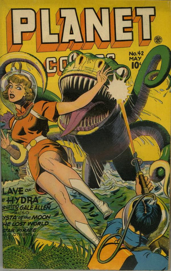 Cover of Planet Comics #42
