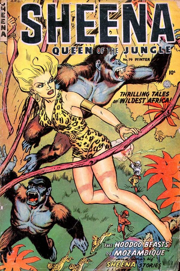 Cover of Sheena, Queen of the Jungle #14