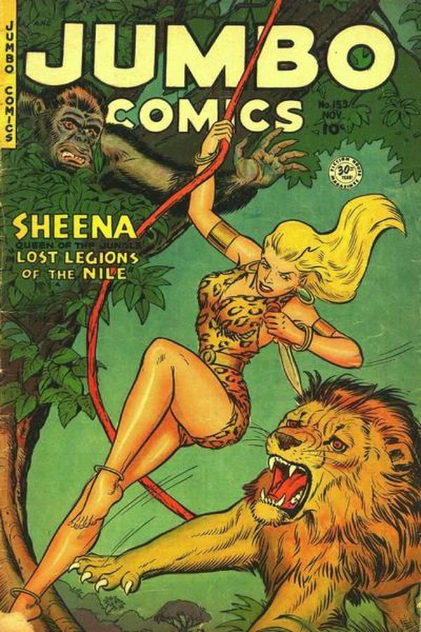 Cover of Jumbo Comics #153