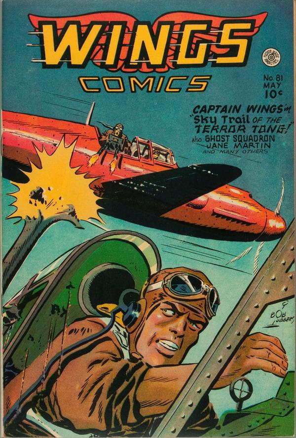 Cover of Wings Comics #81