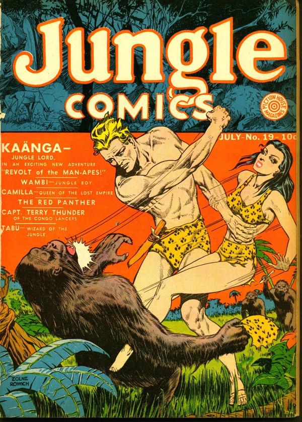 Cover of Jungle Comics #19