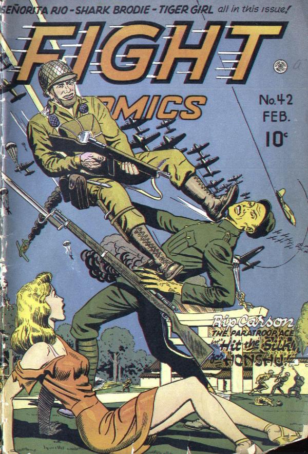 Cover of Fight Comics #42