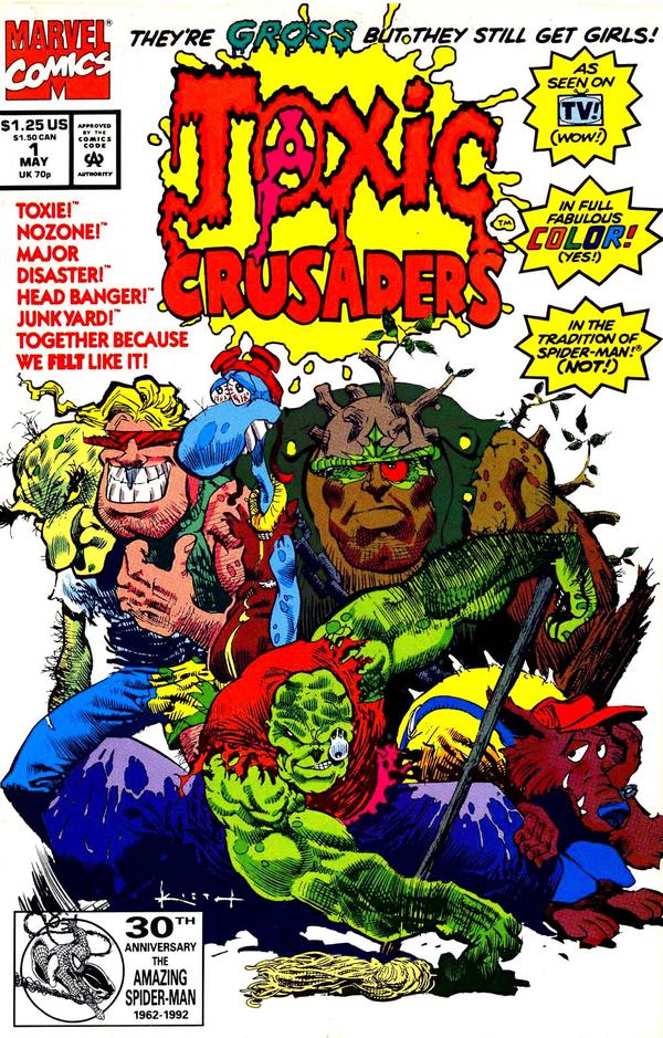 Toxic Crusaders #1 cover