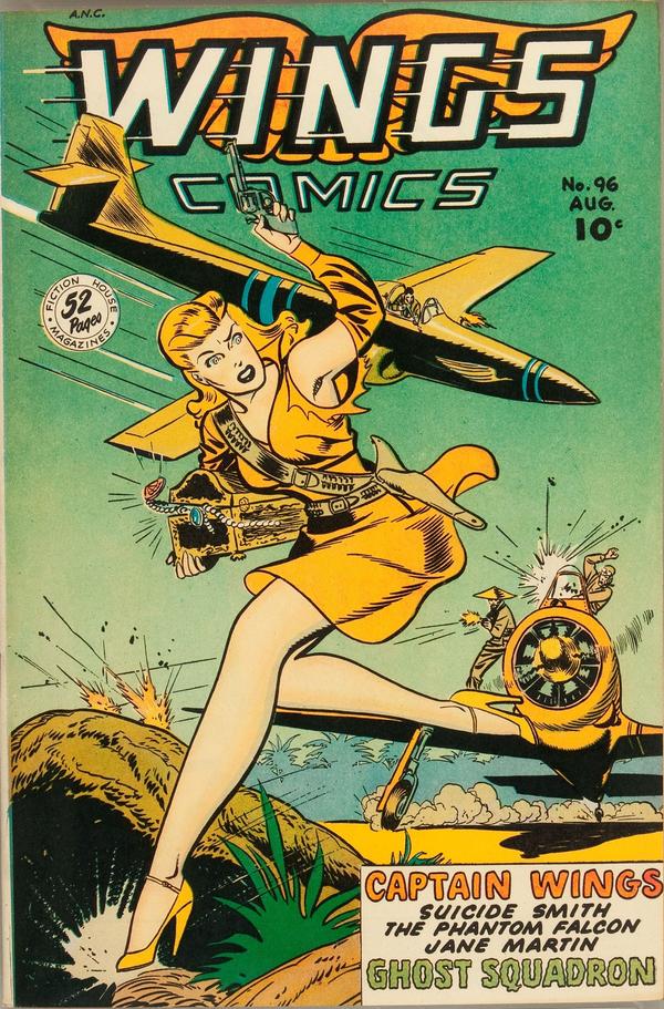 Cover of Wings Comics #96