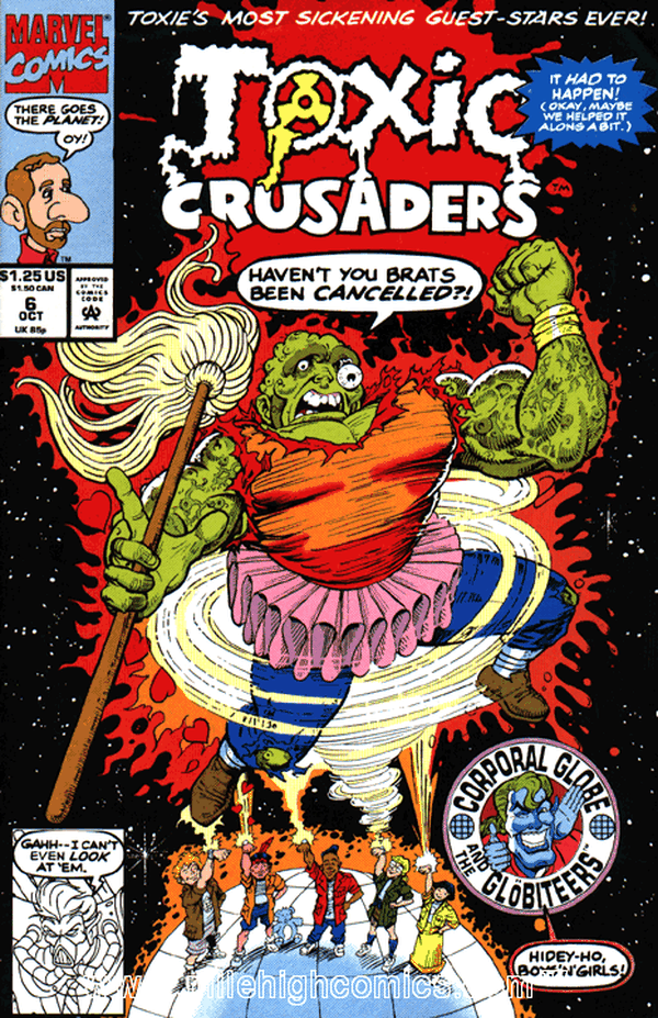 Toxic Crusaders #6 cover