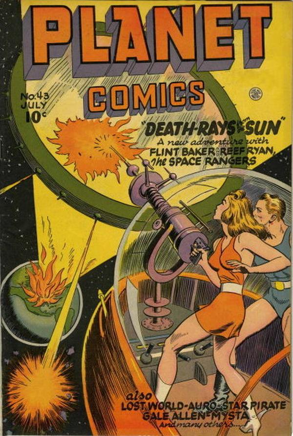 Cover of Planet Comics #43