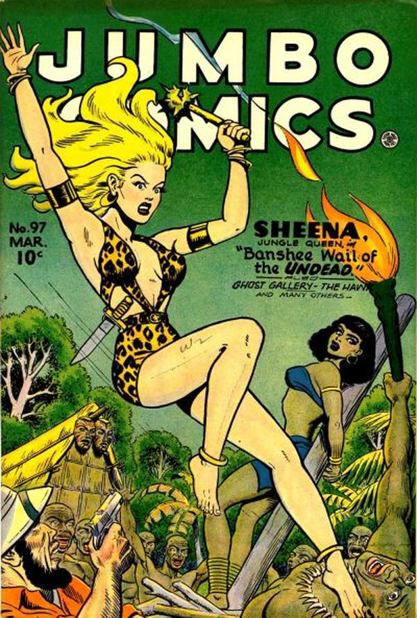 Cover of Jumbo Comics #97