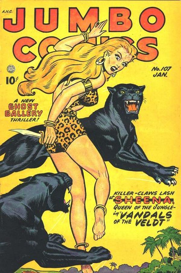Cover of Jumbo Comics #107