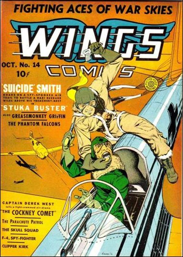 Cover of Wings Comics #14