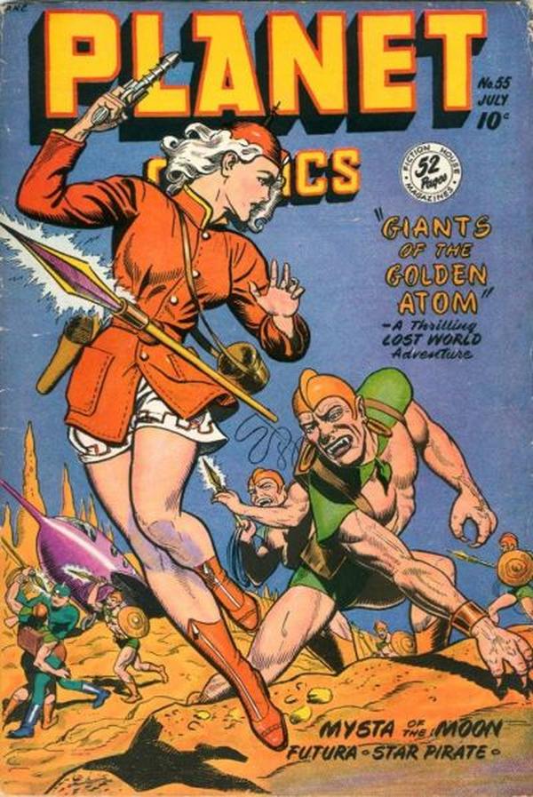 Cover of Planet Comics #55