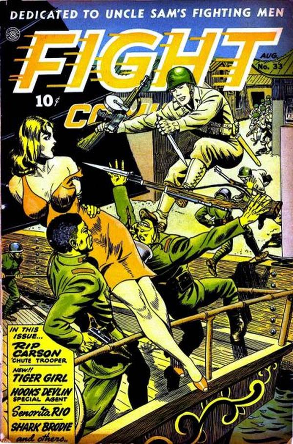 Cover of Fight Comics #33