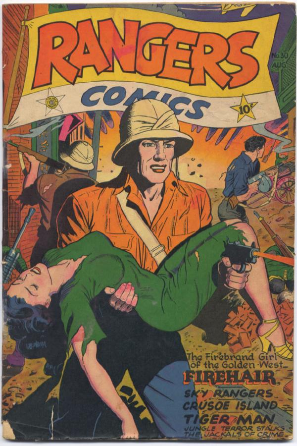 Cover of Rangers Comics #30