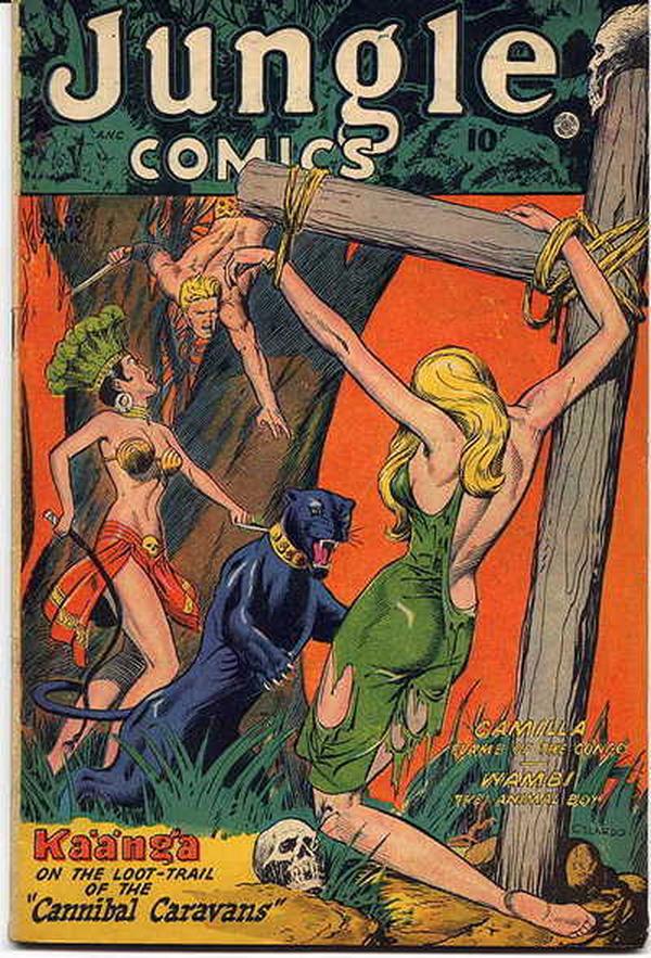 Cover of Jungle Comics #99