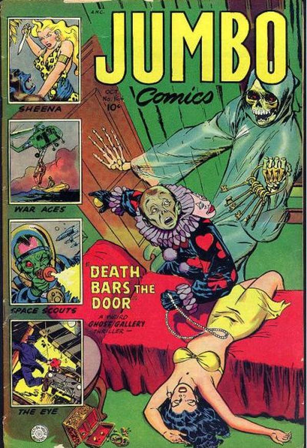 Cover of Jumbo Comics #164