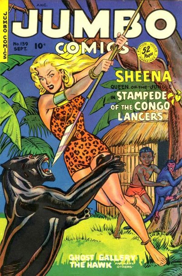 Cover of Jumbo Comics #139
