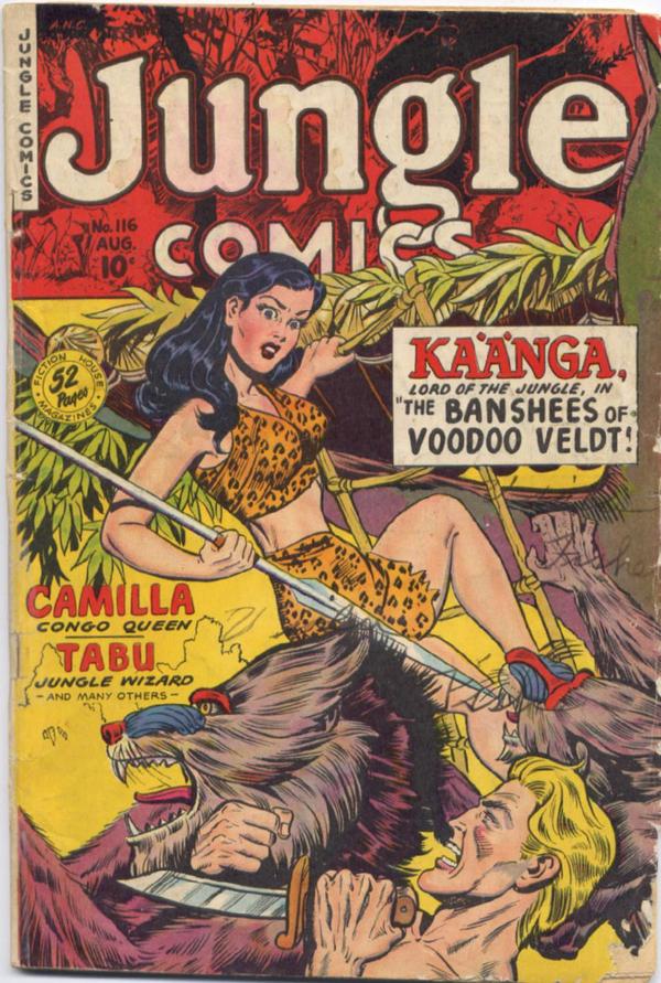 Cover of Jungle Comics #116