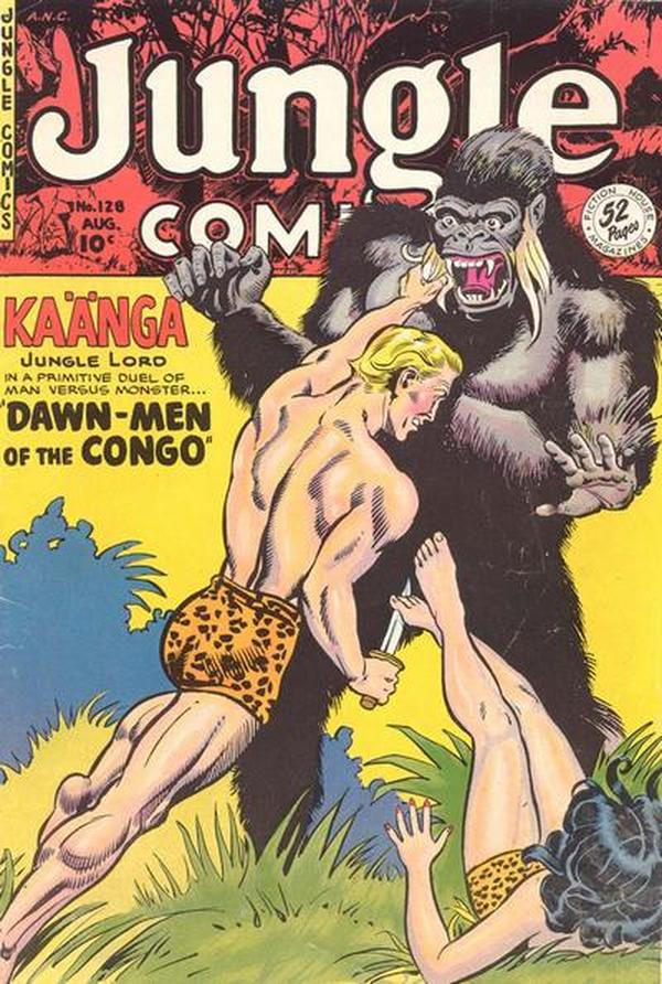 Cover of Jungle Comics #128