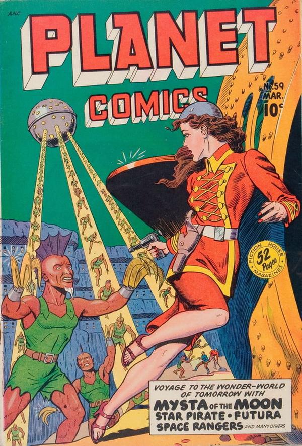 Cover of Planet Comics #59