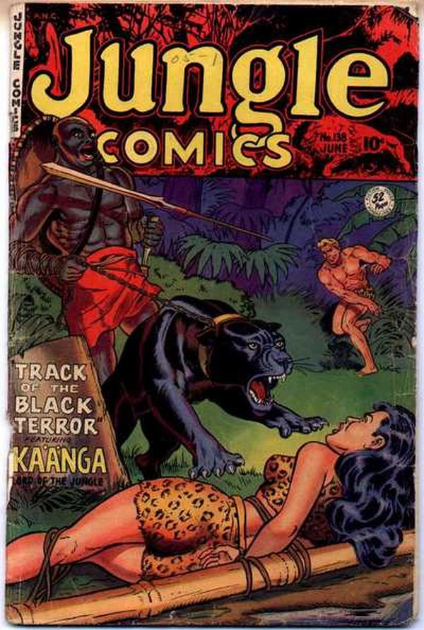 Cover of Jungle Comics #138