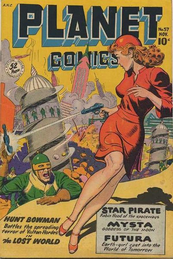 Cover of Planet Comics #57